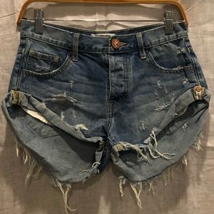 One Teaspoon Bandits Jean shorts